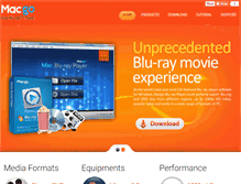 Tablet Screenshot of bluray-media-player.com